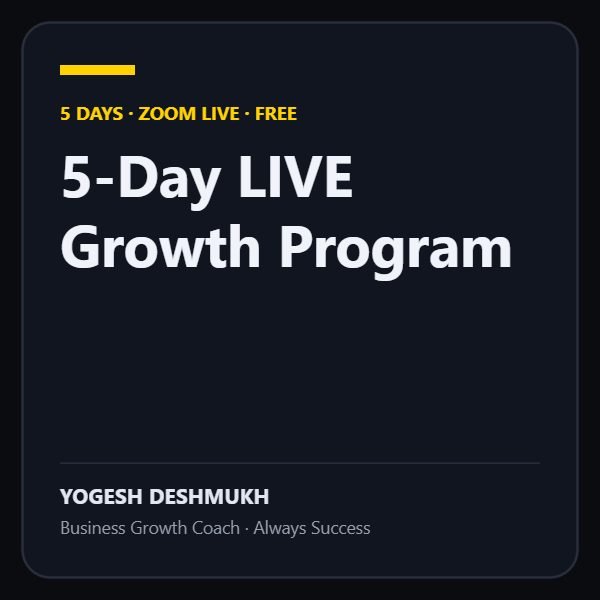 5-Day LIVE Program