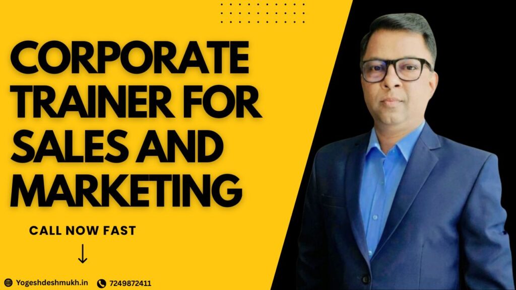 Corporate trainer for sales and marketing